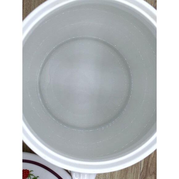 Lenox Ceramic Coffee Canister Orchard Fruit & Floral Design w/Lid Fine Porcelain - Picture 14 of 16